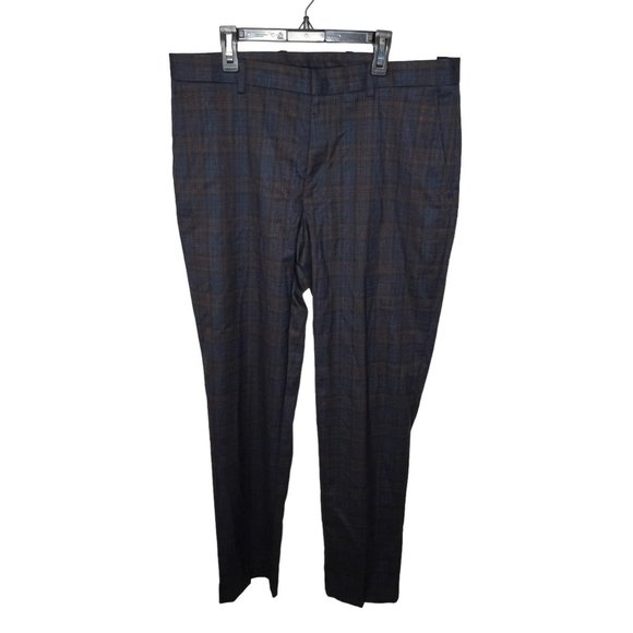 Tommy Hilfiger Mens $95 Modern Fit Th Flex Stretch Check performance Pants 34X32 - Picture 5 of 6